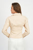 LONG SLEEVE TWIST FRONT TOP