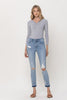 MID RISE CROP SKINNY