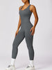 CUTOUT RACERBACK ACTIVE JUMPSUIT