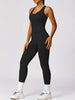 CUTOUT RACERBACK ACTIVE JUMPSUIT