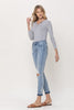 MID RISE CROP SKINNY