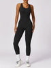 CUTOUT RACERBACK ACTIVE JUMPSUIT