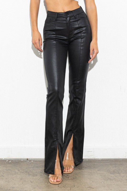 FRONT SLIT SLIM BOOTCUT - Style Boutiqe