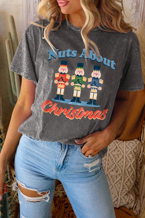 NUTCRACKER GRAPHIC SHORT SLEEVE T-SHIRT - Style Boutiqe