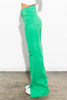 FRONT SLIT WIDE LEG TENCEL PANTS - Style Boutiqe