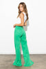 FRONT SLIT WIDE LEG TENCEL PANTS - Style Boutiqe