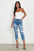 HIGH WAISTED BOYFRIEND JEANS - Style Boutiqe