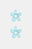 FLOWER SHAPE RESIN EARRINGS