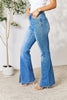 BAYEAS SLIT FLARE JEANS